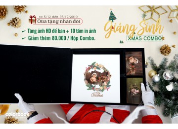 Quà nhân đôi khi đặt Xmas Combo Photobook